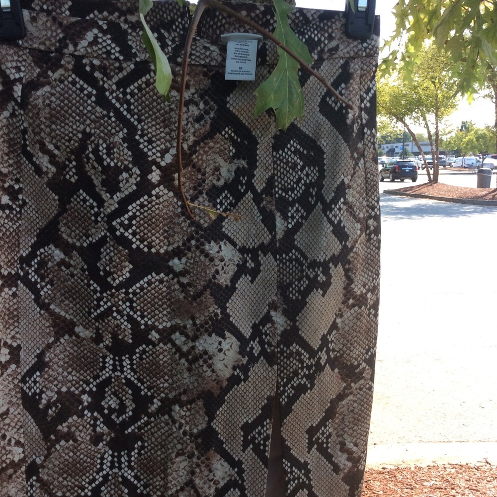 ALTUZSARRA Skirt cougar print